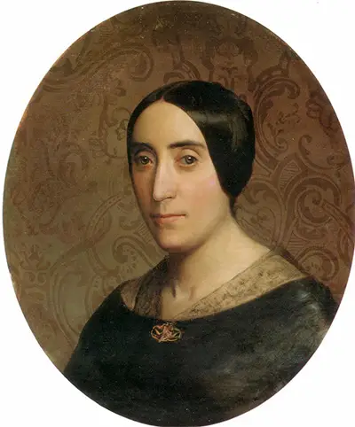 A Portrait of Amelina Dufaud William-Adolphe Bouguereau